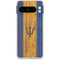 Barbados Flag Dark Wood Google Pixel 8 Pro Skin